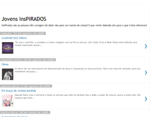 Tablet Screenshot of jovensinspirados.blogspot.com