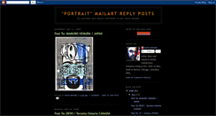 Desktop Screenshot of portraitmailartreply.blogspot.com