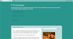 Desktop Screenshot of ftdeducation.blogspot.com