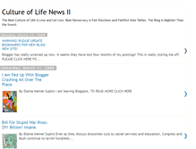 Tablet Screenshot of culturelifenewsii.blogspot.com