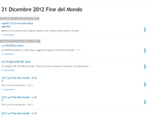 Tablet Screenshot of 21-dicembre-2012-fine-del-mondo.blogspot.com