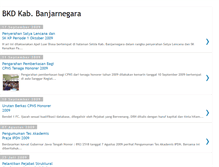 Tablet Screenshot of bkdbanjarnegara.blogspot.com