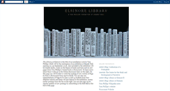 Desktop Screenshot of elsinorelibrary.blogspot.com