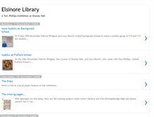 Tablet Screenshot of elsinorelibrary.blogspot.com