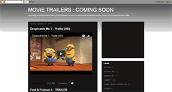 Desktop Screenshot of movietrailers-comingsoon.blogspot.com