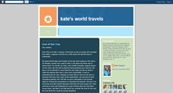 Desktop Screenshot of katesworldtravels.blogspot.com