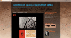 Desktop Screenshot of bibliografiasergiobleda.blogspot.com