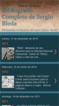 Mobile Screenshot of bibliografiasergiobleda.blogspot.com