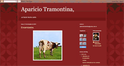 Desktop Screenshot of apariciotramontina.blogspot.com