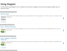 Tablet Screenshot of glogsterblog.blogspot.com