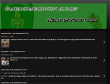 Tablet Screenshot of fna-viladoconde.blogspot.com