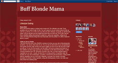 Desktop Screenshot of buffblondemama.blogspot.com