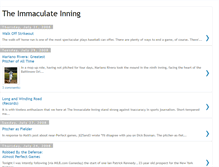 Tablet Screenshot of immaculateinning.blogspot.com