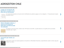 Tablet Screenshot of agrogestionchile.blogspot.com