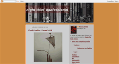 Desktop Screenshot of nightthiefconfessional.blogspot.com