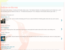Tablet Screenshot of fashion-on-the-run.blogspot.com