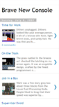 Mobile Screenshot of bravenewconsole.blogspot.com