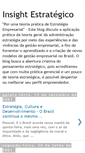 Mobile Screenshot of insightestrategico.blogspot.com