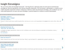 Tablet Screenshot of insightestrategico.blogspot.com