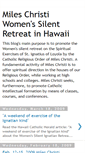 Mobile Screenshot of hawaiisilentretreatforwomen.blogspot.com