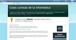 Desktop Screenshot of cosascuriosasdelainformatica.blogspot.com