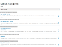 Tablet Screenshot of esonoesunpotus.blogspot.com