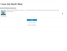 Tablet Screenshot of ilovethenorthwest.blogspot.com