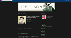 Desktop Screenshot of joeolson.blogspot.com