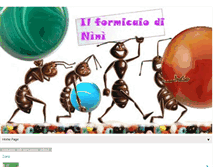 Tablet Screenshot of ilformicaiodinini.blogspot.com