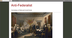 Desktop Screenshot of antifederalism-agrippa.blogspot.com