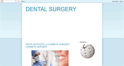 Desktop Screenshot of lastestdentalsurgery.blogspot.com