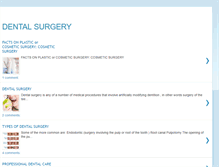 Tablet Screenshot of lastestdentalsurgery.blogspot.com