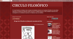 Desktop Screenshot of circulofilosoficouarm.blogspot.com