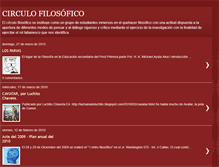 Tablet Screenshot of circulofilosoficouarm.blogspot.com