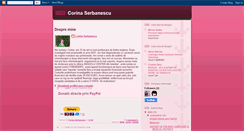 Desktop Screenshot of corinaserbanescu.blogspot.com