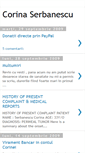Mobile Screenshot of corinaserbanescu.blogspot.com