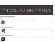Tablet Screenshot of continuousthread.blogspot.com
