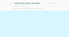 Desktop Screenshot of esperanzasantanera.blogspot.com