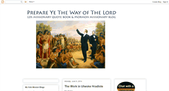 Desktop Screenshot of mormonmission.blogspot.com