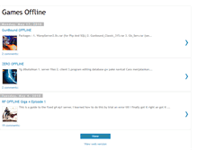 Tablet Screenshot of games-offline.blogspot.com