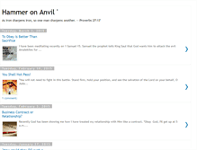 Tablet Screenshot of hammeronanvil.blogspot.com