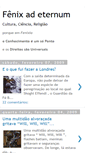 Mobile Screenshot of fenixadeternum.blogspot.com