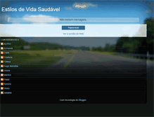 Tablet Screenshot of criativosvidasaudavel.blogspot.com