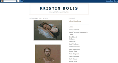 Desktop Screenshot of kristinboles.blogspot.com