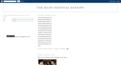 Desktop Screenshot of manyfestivaldestiny.blogspot.com