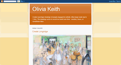 Desktop Screenshot of oliviakeith.blogspot.com