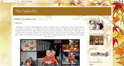 Desktop Screenshot of caldwellfamiglia.blogspot.com