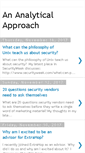 Mobile Screenshot of ananalyticalapproach.blogspot.com