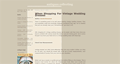 Desktop Screenshot of antiquescollecting.blogspot.com