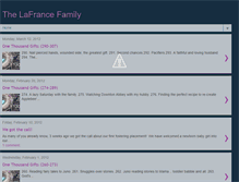 Tablet Screenshot of lafrancefamily.blogspot.com